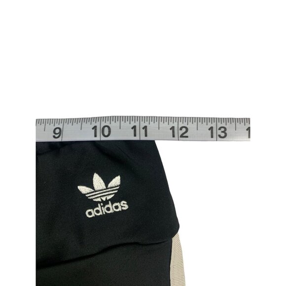 Adidas Women's Black & White Workout Shorts - Picture 4 of 6